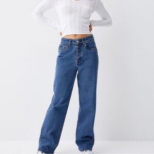 NWT! Twik Soul High Rise Straight Leg Size 28 Jeans Organic Cotton